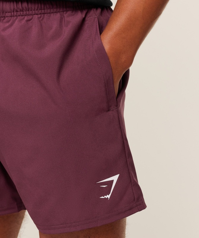 Gymshark American-Style Sports Shorts, Elastic Running Fitness Muscle Track and Field Shorts, Men's Quick-Drying Shorts