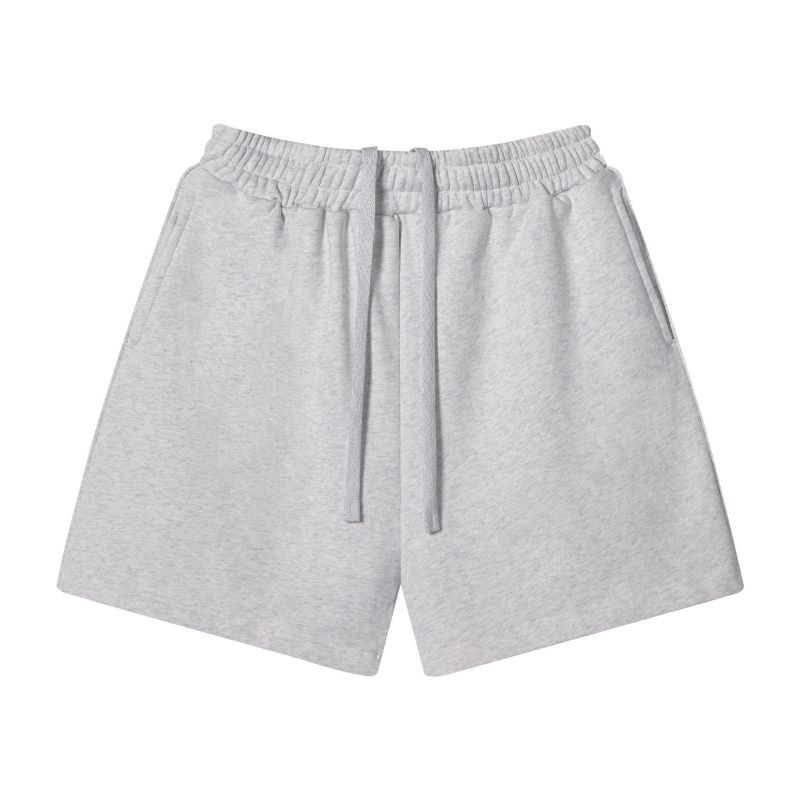 Trendy Retro Earth-Tone Heavyweight 420g Large Terry Loose Casual Shorts for Men, Summer Outdoor Fitness Shorts Wholesale