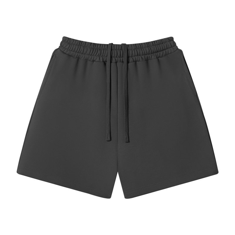Trendy Retro Earth-Tone Heavyweight 420g Large Terry Loose Casual Shorts for Men, Summer Outdoor Fitness Shorts Wholesale