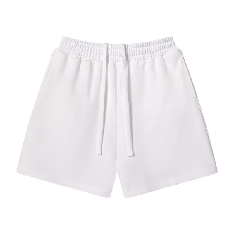 Trendy Retro Earth-Tone Heavyweight 420g Large Terry Loose Casual Shorts for Men, Summer Outdoor Fitness Shorts Wholesale