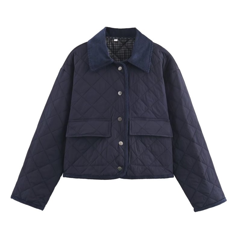 2025 Spring and Autumn Popular Women's Clothing European and American Ins Style Fashion Lazy Style Lapel Easiest for Match Jacket 1298259