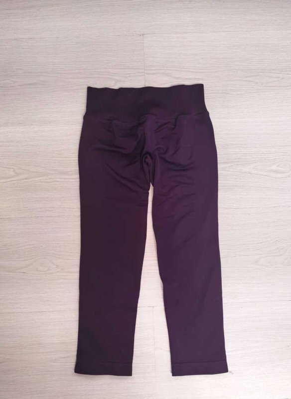 PY-A5796-QFK  Pengyu matte nylon low-waist tight-fitting butt-lifting seamless yoga fitness sports capri pants