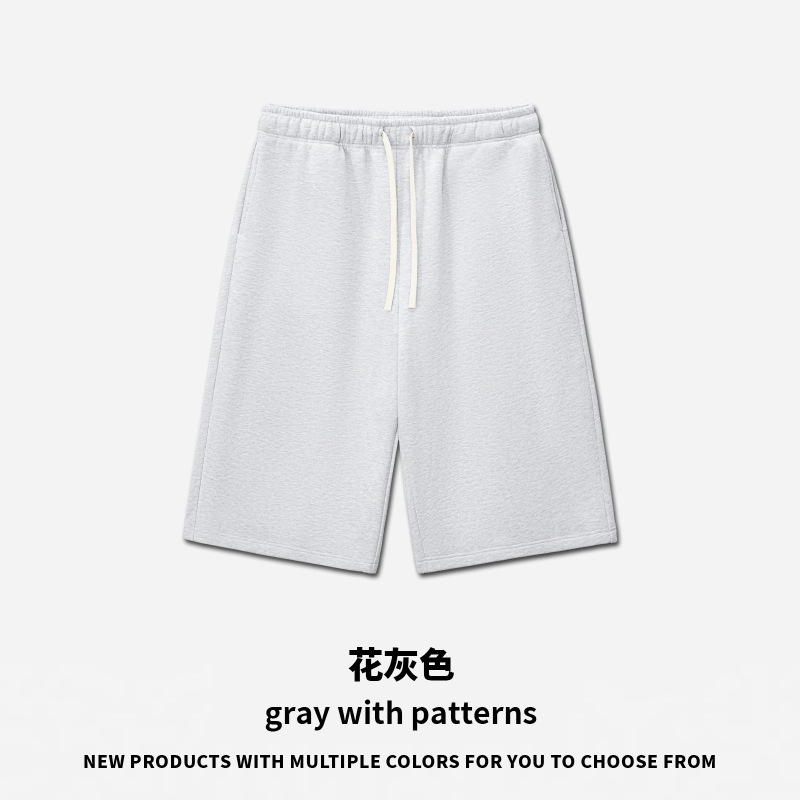 RS Men's Clothing | Cross-border 350G Fleece Capri Pants FOG Heavyweight Casual Men's Pants American Drawstring Wide-Leg Sweatpants