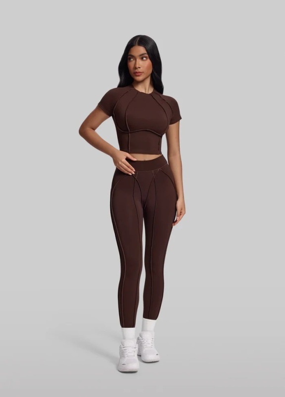 Women's cross-border high-waisted yoga pants, butt-lifting, tight-fitting sports leggings, elastic, quick-drying, fitness, cycling, running trousers