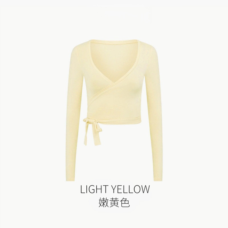 Zhejiang Xichen 26312 Yoga Long-Sleeved Cover-Up Women's Outerwear Sports Top Pure and Sexy Strappy Fitness Clothes