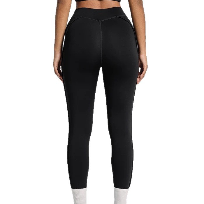 Women's cross-border high-waisted yoga pants, butt-lifting, tight-fitting sports leggings, elastic, quick-drying, fitness, cycling, running trousers