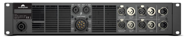 AUDIOPEAK 12X is a four-channel amplified controller designed to power the largest loudspeakers,line array K2,K3,KARA 2