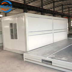 WinFair Portable Foldable Mobile Prefabricated Homes Extra Insulation Prefab Fold Out Tiny Folding Container House