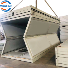 WinFair Portable Foldable Mobile Prefabricated Homes Extra Insulation Prefab Fold Out Tiny Folding Container House