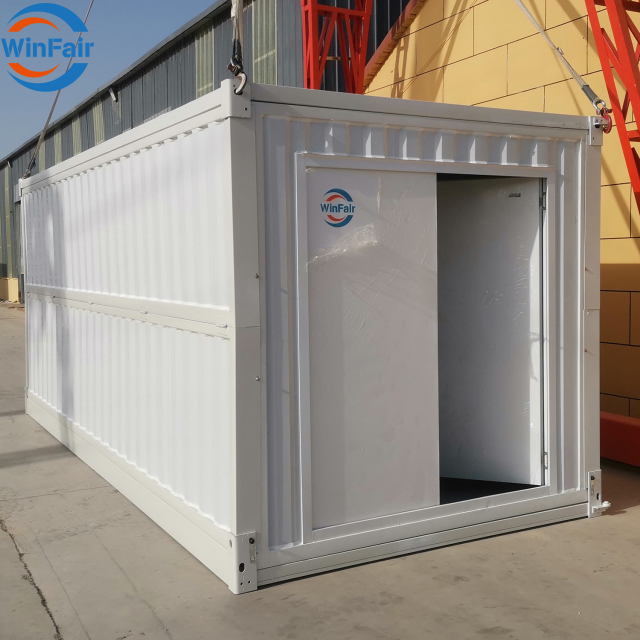 WinFair Prefab Office Living Foldable Flat Pack Mobile Container Home Collapsible Folding Container House