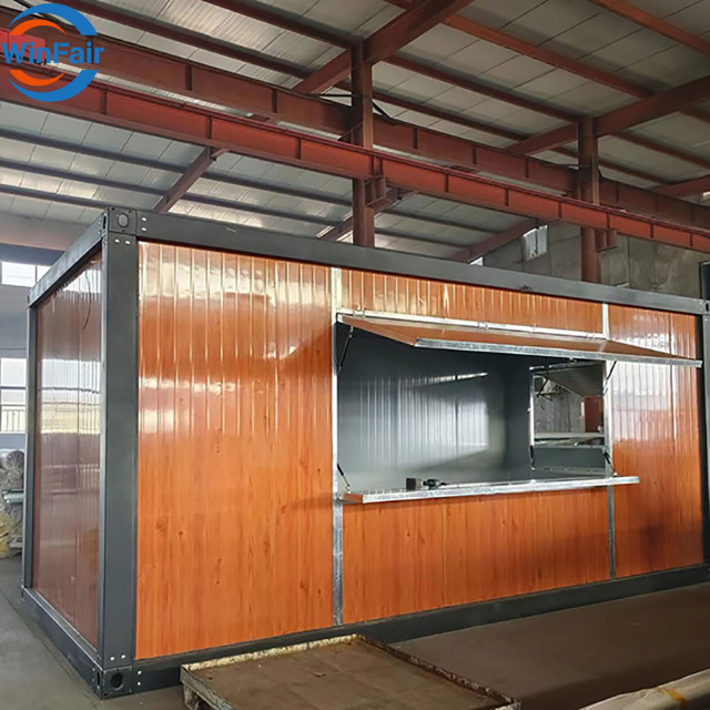 WinFair Prefab Modular Modern Detachable Flat Pack Prefabricated Mobile Tiny Homes For Sale Container House