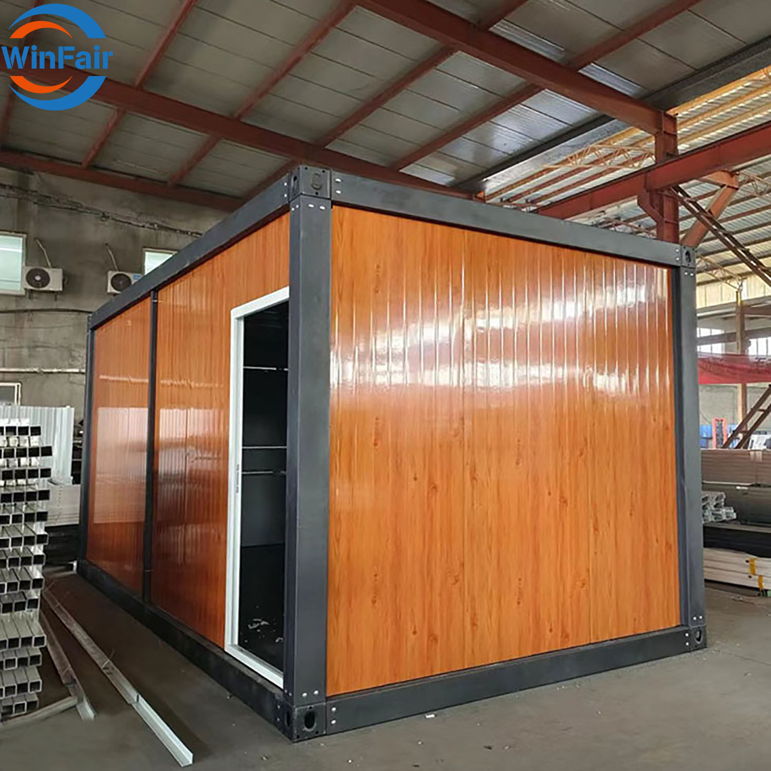 WinFair Prefab Modular Modern Detachable Flat Pack Prefabricated Mobile Tiny Homes For Sale Container House