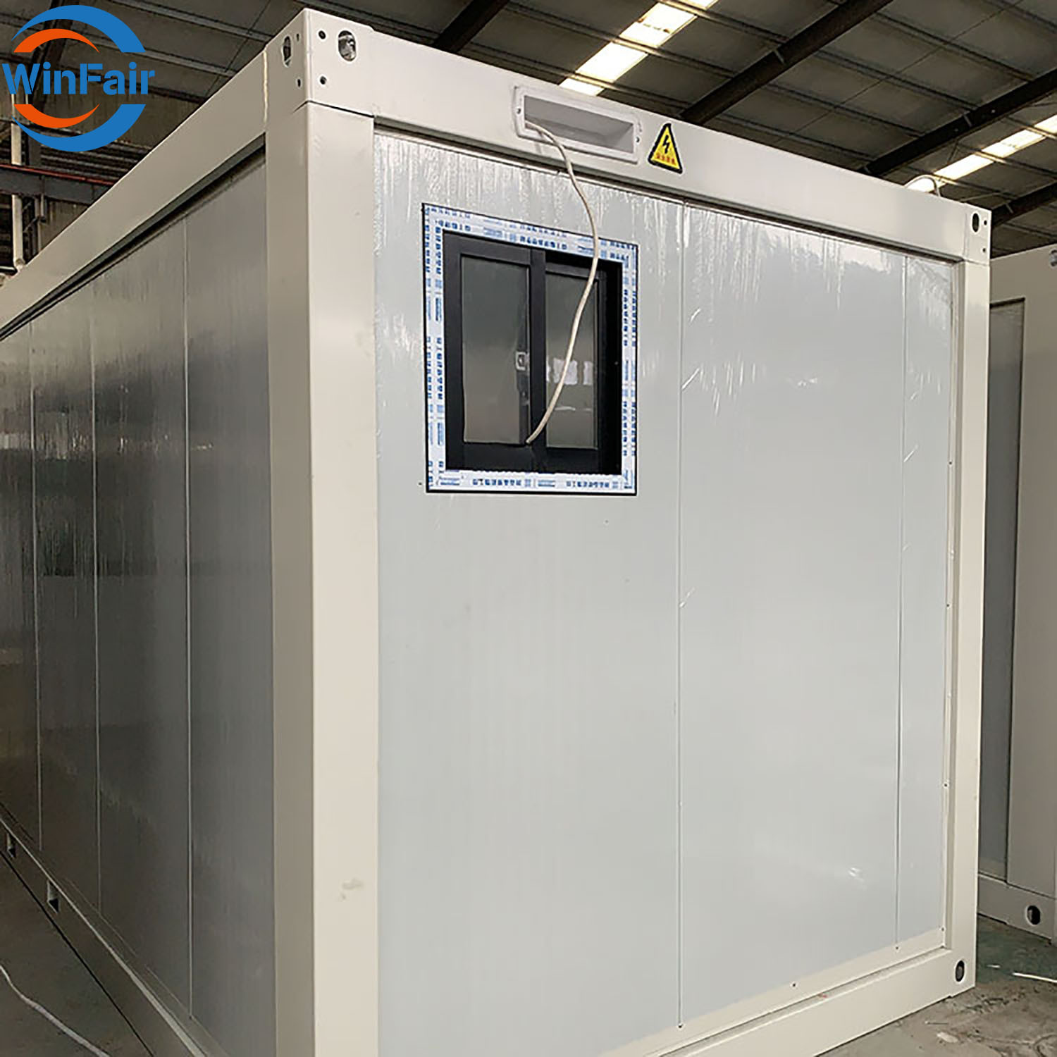 WinFair Chinese Custom Made Folding -Prefab Homes Prefabricated Office Coffee Fold Out Big Foldable-House Container
