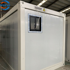 WinFair Chinese Custom Made Folding -Prefab Homes Prefabricated Office Coffee Fold Out Big Foldable-House Container