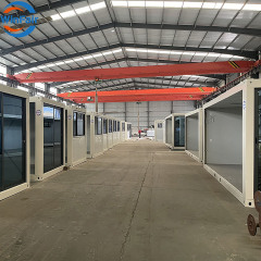 WinFair Chinese Custom Made Folding -Prefab Homes Prefabricated Office Coffee Fold Out Big Foldable-House Container