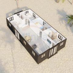 WinFair Container Homes Tiny House 40Ft Luxury Foldable House Push Out Container Houses Expandable Expanding From China