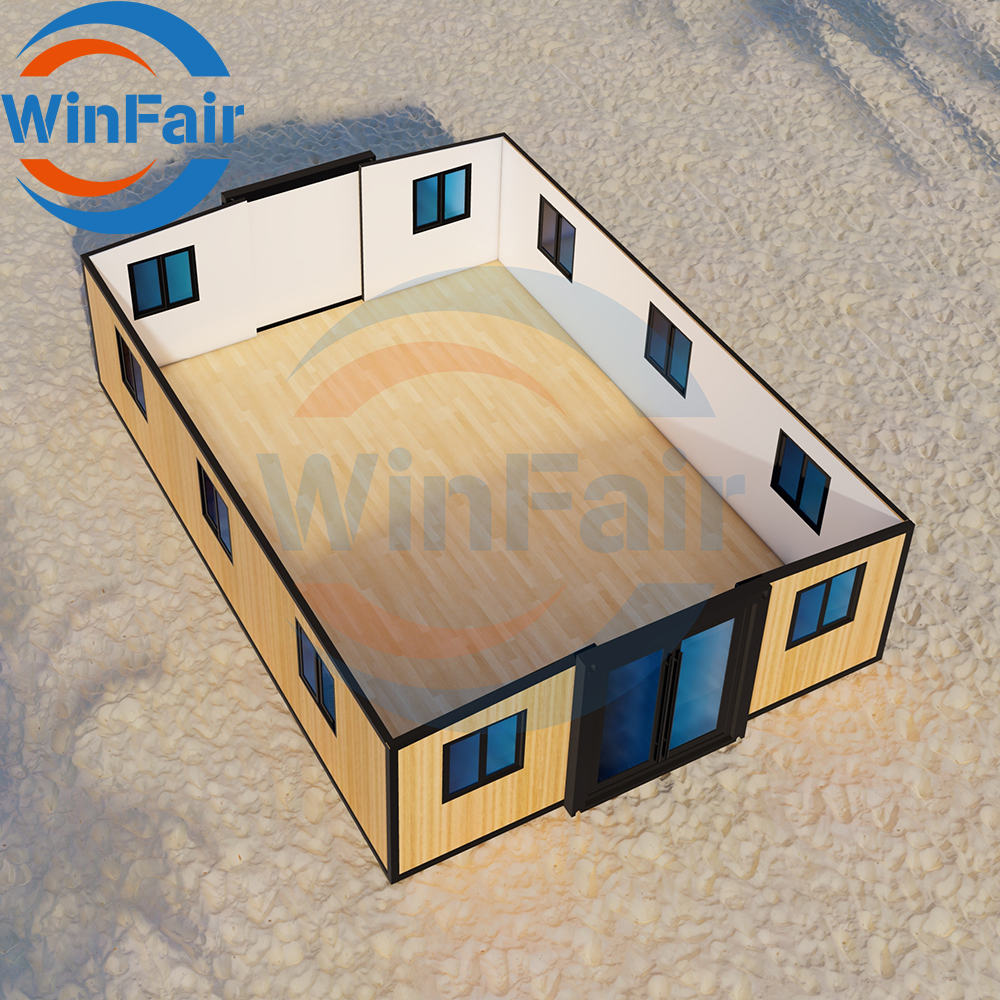 WinFair China 30Ft Mobile Expandable Home Prefab Container Luxury Prefabricated Modelar Tiny Homes Modern House Ready For Living