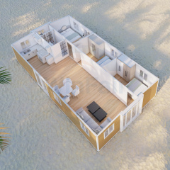 WinFair Container Homes Tiny House 40Ft Luxury Foldable House Push Out Container Houses Expandable Expanding From China