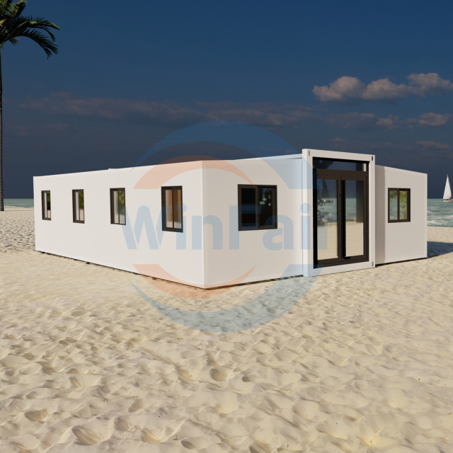 WinFair Mobile Expandable Prefab Living Container Modulair Assemble Home Ready Made Luxury House Prefabricated Homes Villas