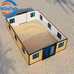 WinFair Tiny Prefab Mobile Modular Houses For Living Ready 30Fit Luxury Container Prefabrik House 2 Bedroom With Bathroom