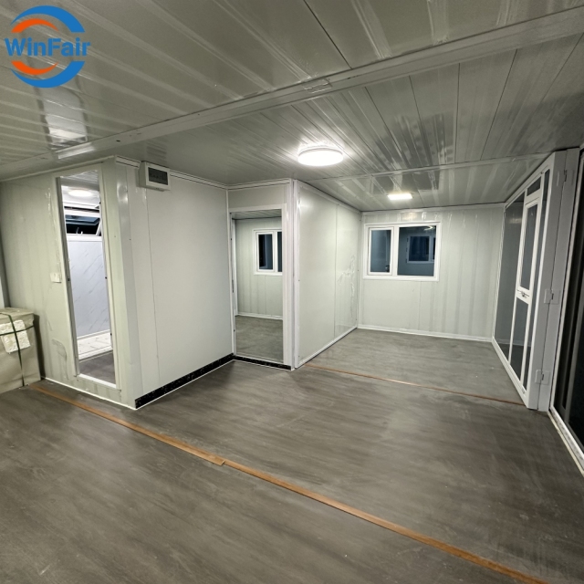 WinFair Luxury Homes Villas Prefab Portable Prefabricated Expandable Houses Modern Luxury Design Container House 1 Bedroom