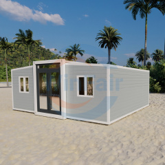 WinFair 20Ft Mobile Foldable Expandable Prefab Container Modelar Tiny Houses With Kitchen And Bathroom From China Luxury