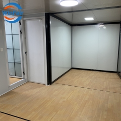 WinFair Foldable Container Expandable Prefabricated Prefab Portable Beach Expansive Houses 1 Room Villas 19Ft X 20Ft To Live In