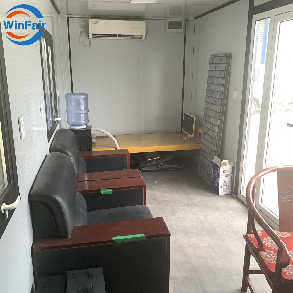 WinFair Prefab House 20Ft Prefabricated Homes Container Houses Luxury Container Foldable Movable Cheap Expandable Homes Villas
