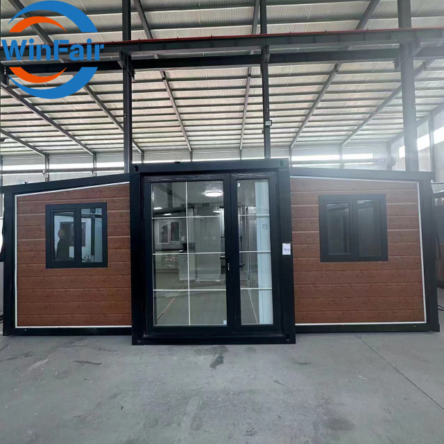 WinFair Tiny Homes Extendable Mobile Prefabricated Prefabrik Portable Container Houses 20Ft 2 Bedrooms China Modelar Houses
