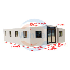 WinFair Mobile Expandable Prefab Living Container Modulair Assemble Home Ready Made Luxury House Prefabricated Homes Villas