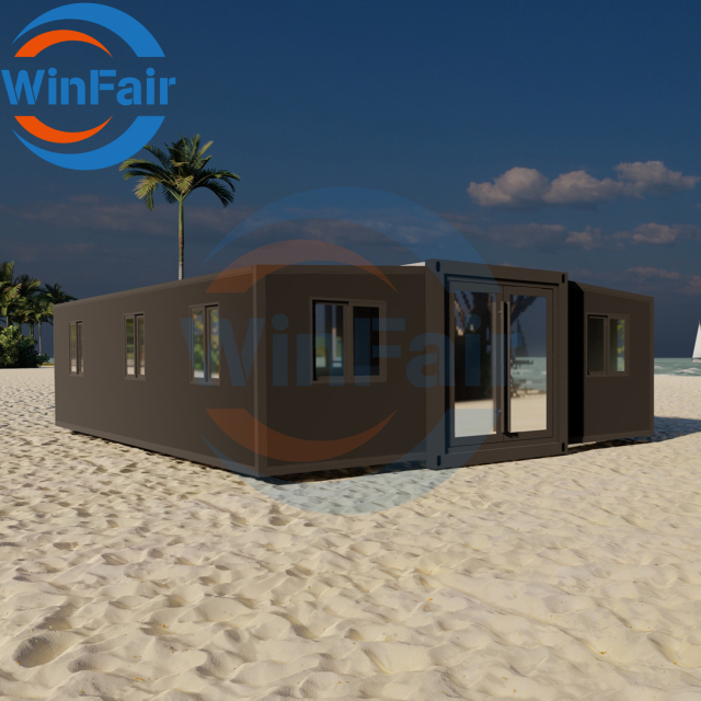 WinFair Tiny Prefab Mobile Modular Houses For Living Ready 30Fit Luxury Container Prefabrik House 2 Bedroom With Bathroom
