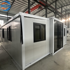 WinFair Mobile Expansible Prefabricated Home Mobile 20Ft Prefab Container Luxury House With Kitchen Restroom 1 Bedroom