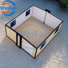 WinFair 20Ft Feet Folding Mobile Extendable Container Expandableprefab Prefabrik House China Prefabricated Homes Villas For Sale