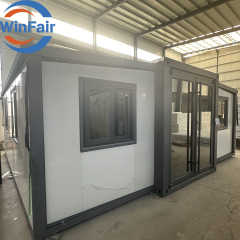 WinFair Prefabricated 2 Bedroom 20Ft Homes Prefab Steel Expandable Container Mobile Villa House Luxury Prefabricated Home