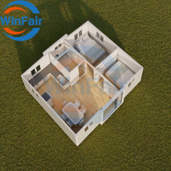 WinFair Tiny Homes Extendable Mobile Prefabricated Prefabrik Portable Container Houses 20Ft 2 Bedrooms China Modelar Houses