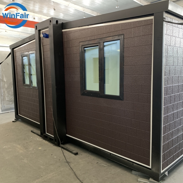 WinFair Tiny Homes Prefabricated 20Ft Australia Extendable Container Ready Made Prefab Beach Houses Under 50K Villas From China