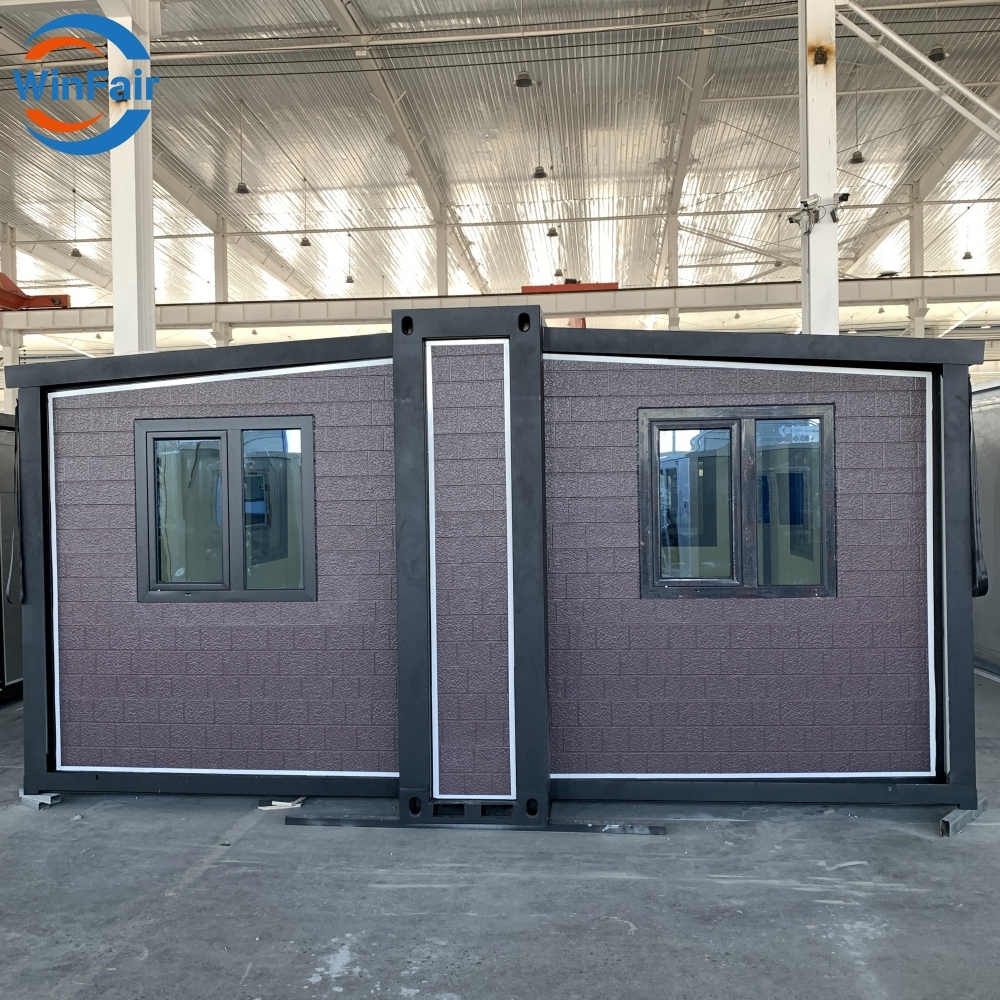 WinFair Tiny Homes Prefabricated 20Ft Australia Extendable Container Ready Made Prefab Beach Houses Under 50K Villas From China