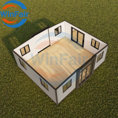 WinFair Mobile Foldable Expandableprefab Container Expandable Portable Houses Villas 20Ft With Bathroom To Live In China