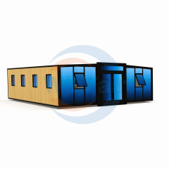 WinFair Prefab Container Mobile Modular Foldable House Plans Drawing 3 Rooms Bedrooms Home 40Ft Prefabricated House Luxury