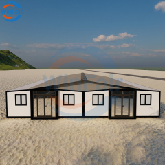 WinFair Portable Prefabricated Foldable Container Expandable Prefab Tiny House 40Ft Luxury Push Out Container Prefabrik House