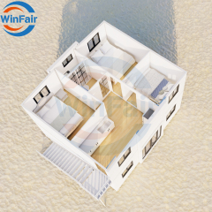 WinFair House Ready Made Prefab 2 Story 6 Bedroom Prefabricated Modelar Expandable Container Houses With Bathroom From China