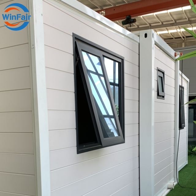 WinFair Home Expandable Prefab Modern Modern Prefabricated Tiny Luxury Container House With Bathroom For Living From China