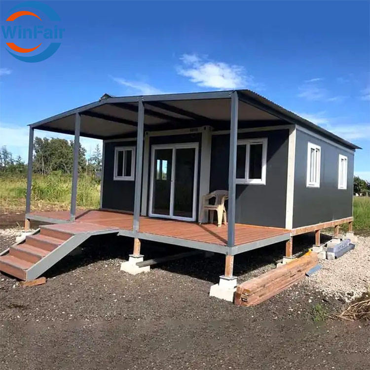 WinFair Luxury 20Ft 40Ft Tiny Home Prefabricated Pre Fabricated Hot Sale Foldable Expandable Container House