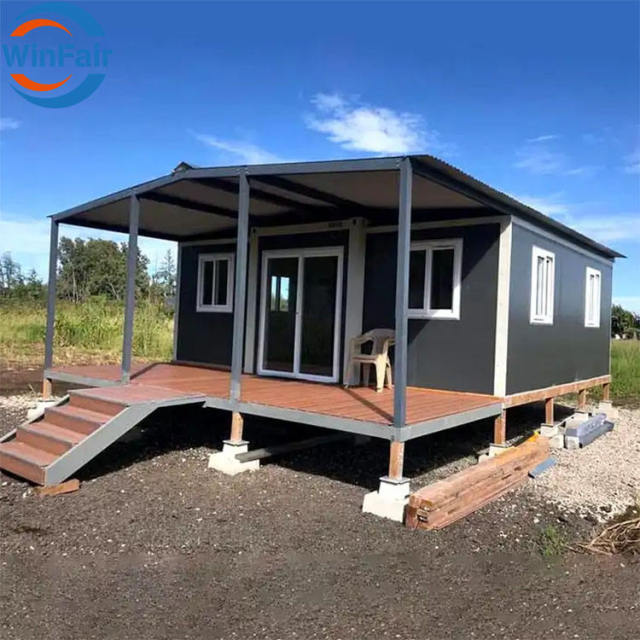 WinFair Luxury 20Ft 40Ft Tiny Home Prefabricated Pre Fabricated Hot Sale Foldable Expandable Container House
