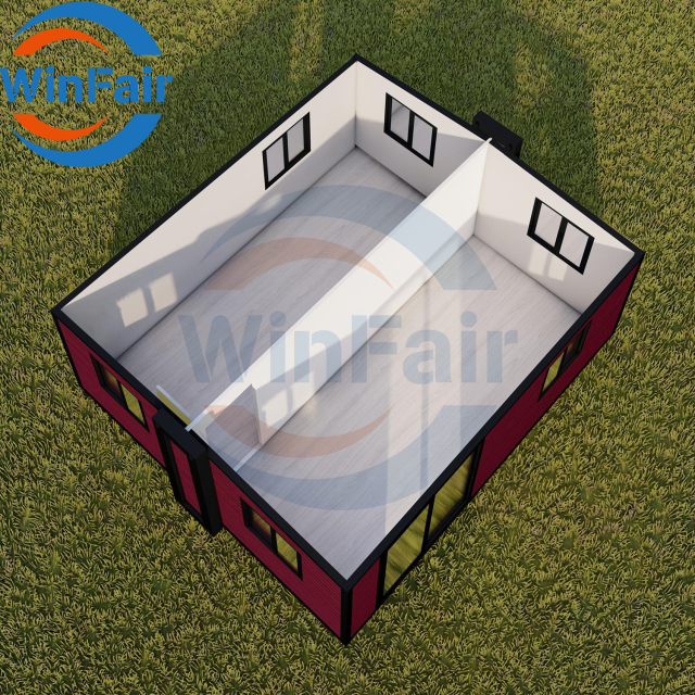 WinFair Tiny Homes Prefabricated 20Ft Australia Extendable Container Ready Made Prefab Beach Houses Under 50K Villas From China