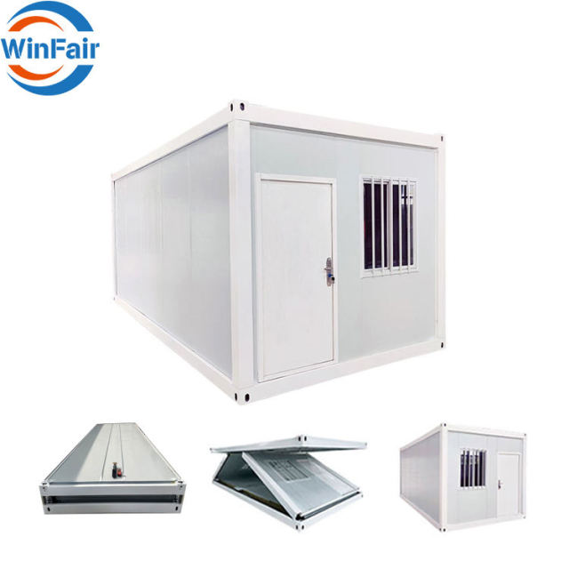 WinFair folding house manufacturerfolding 1 set prefab collapsible room mobile office living foldingcontainer container house