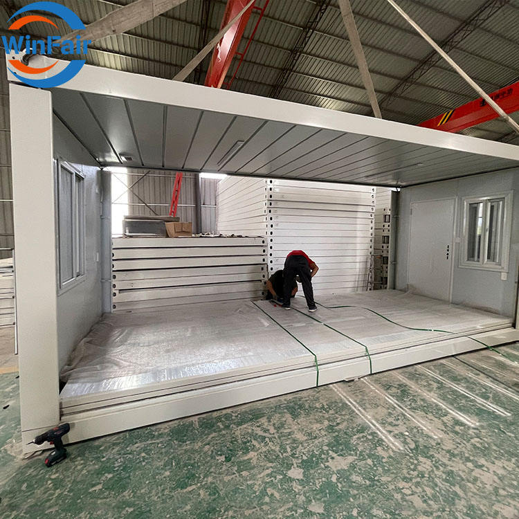 WinFair China Tiny Easy Assemble Collapsible Office Prefabricated Portable House Foldable Folding Container House