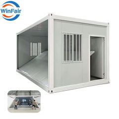 WinFair Luxury Collapsible Container House Price Folding Prefab Home Australia Fordable Foldable Container House 20 Ft