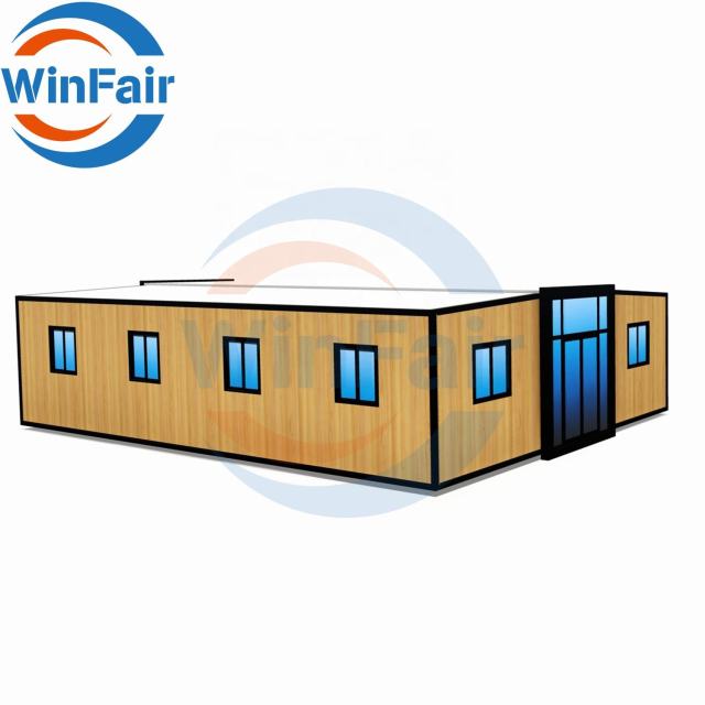 WinFair Prefab Mobile Portable Foldable Expandable Foldable Container Beach House Of 40 Ft Feet With Toilet Luxury House