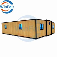 WinFair Prefab Mobile Portable Foldable Expandable Foldable Container Beach House Of 40 Ft Feet With Toilet Luxury House